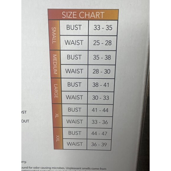 Neoprene Slimming Hourglass Tank XXL Microban Technology Back Support Exercise - Picture 3 of 3